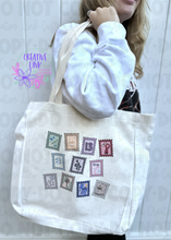 Load image into Gallery viewer, Taylor Swift Inspired Eras Poly Linen Tote Bag