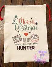 Load image into Gallery viewer, Merry Christmas Santa Sack