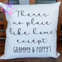 Load image into Gallery viewer, There's No Place Like Home Except... Pillow