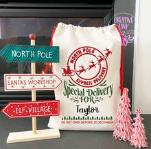 Load image into Gallery viewer, Special Delivery Santa Sack