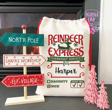 Load image into Gallery viewer, Reindeer Santa Sack