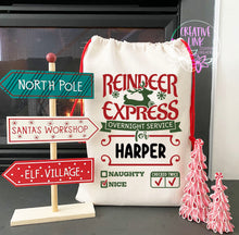 Load image into Gallery viewer, Reindeer Santa Sack