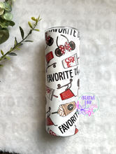 Load image into Gallery viewer, Favorite Things Tumbler