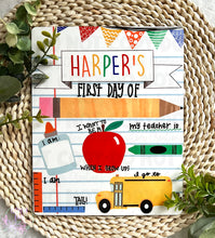 Load image into Gallery viewer, First Day/Last Day of School Board