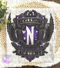 Load image into Gallery viewer, Nevermore Academy Tee
