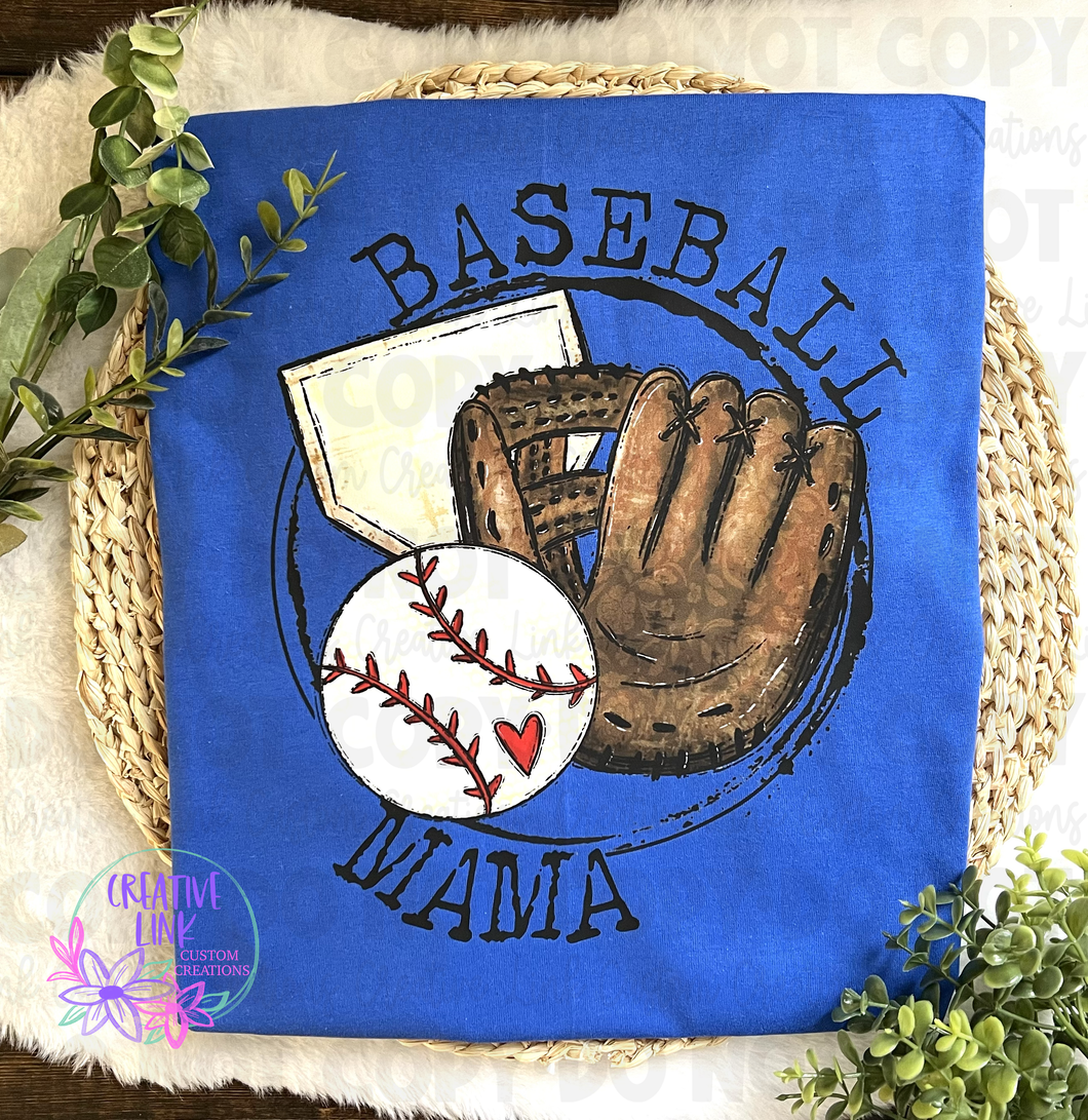 Baseball Mama Tee