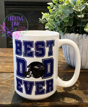 Load image into Gallery viewer, Ravens/Best Dad Ceramic Mug
