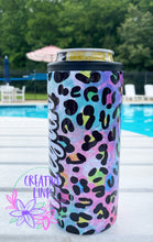 Load image into Gallery viewer, Tie Dye Leopard Can Holder
