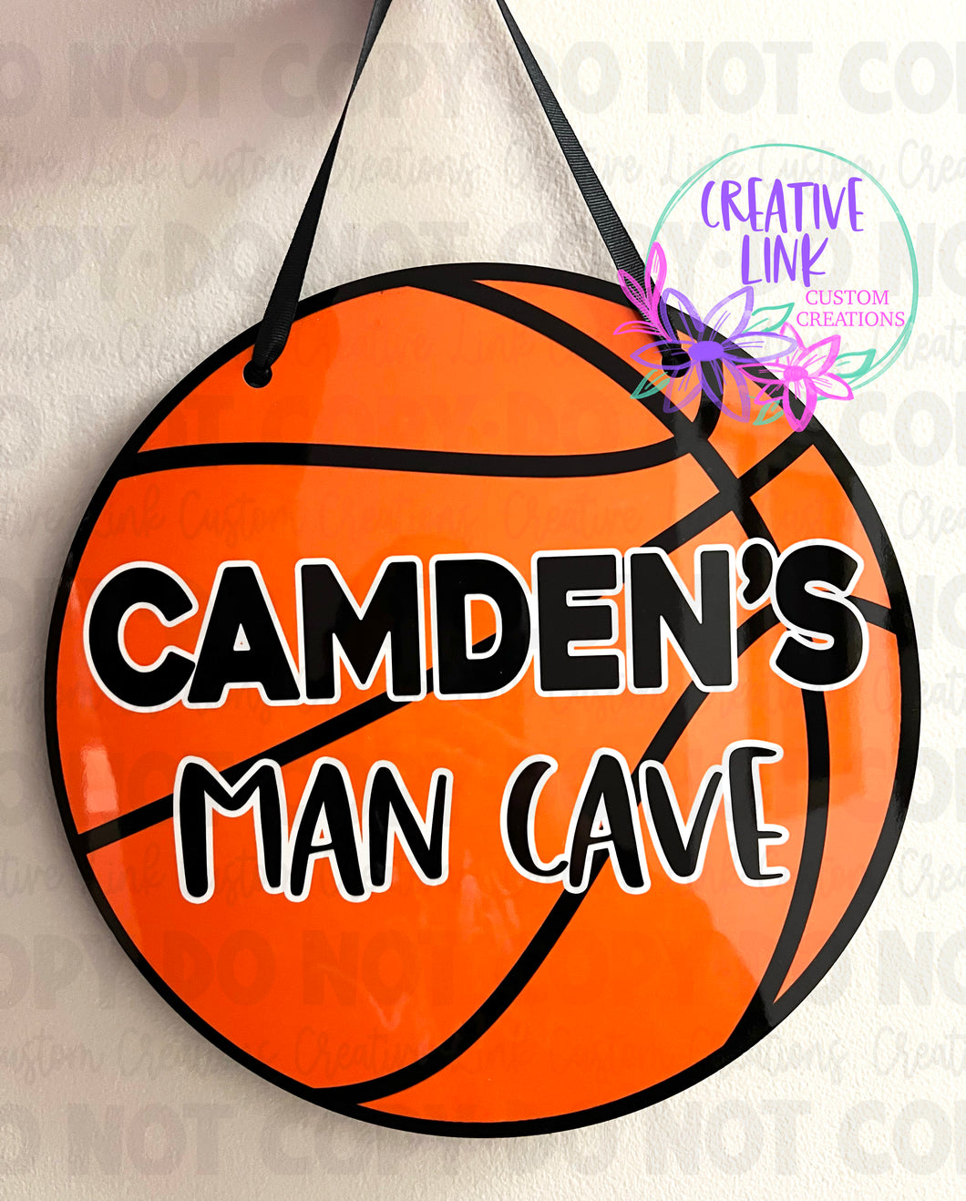 Sports Man Cave/ Bedroom Door Sign