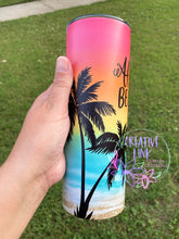 Load image into Gallery viewer, Aloha Beaches/Sunset Tumbler
