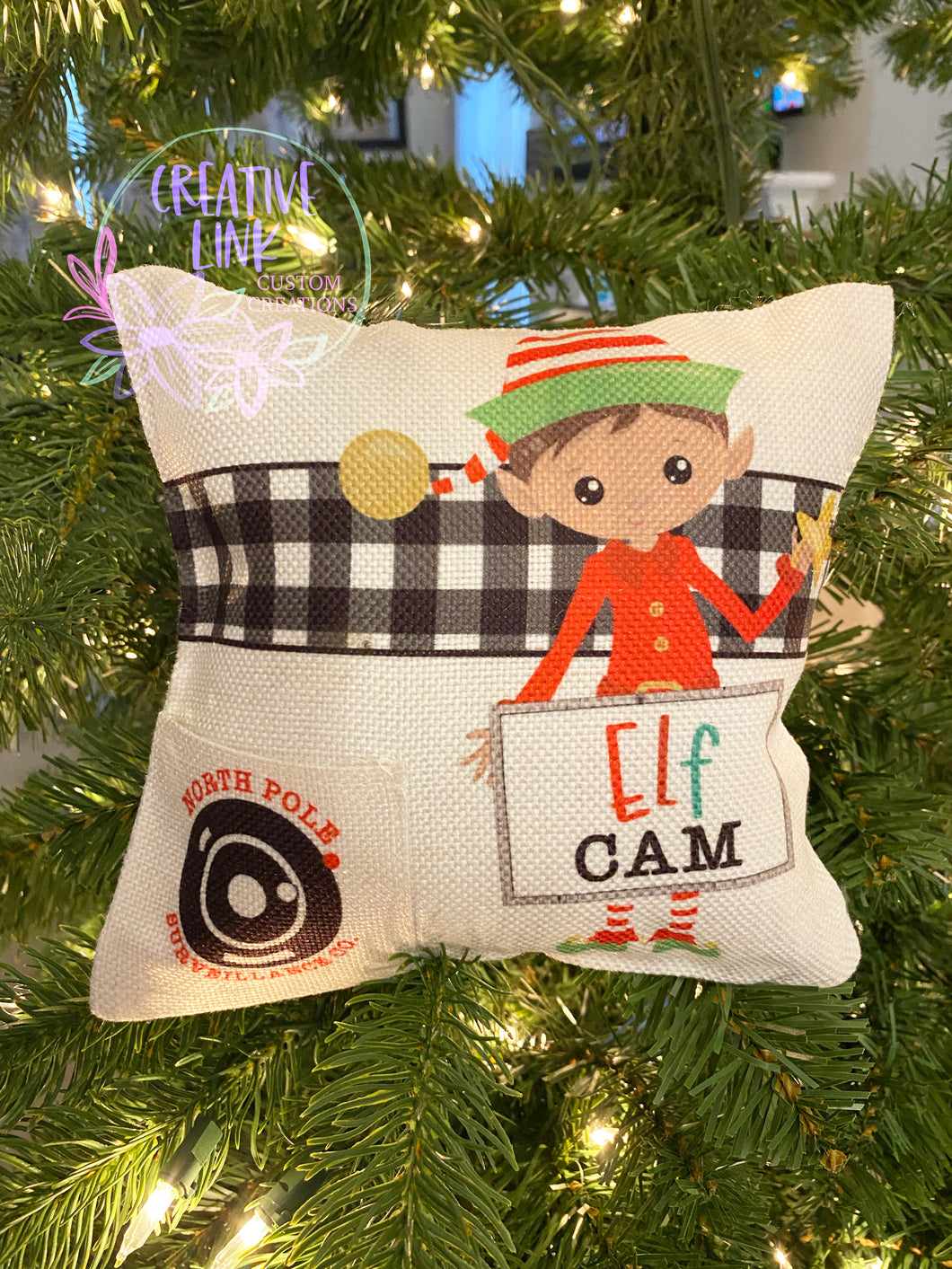 Elf Cam Pillow