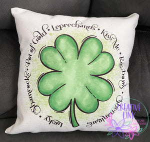 Shamrock Pillow