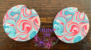 Swirl Car Coasters