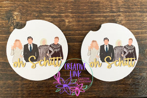 Schitts Creek Car Coasters