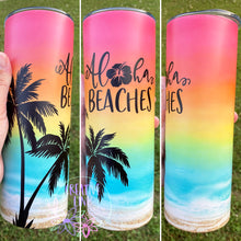 Load image into Gallery viewer, Aloha Beaches/Sunset Tumbler
