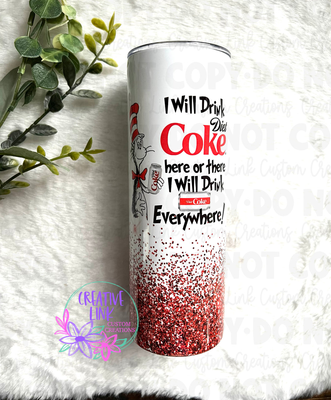 Diet Soda Skinny Tumbler