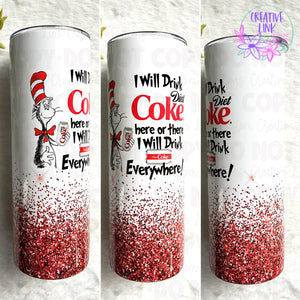 Diet Soda Skinny Tumbler