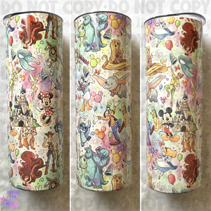 Magical Characters Tumbler